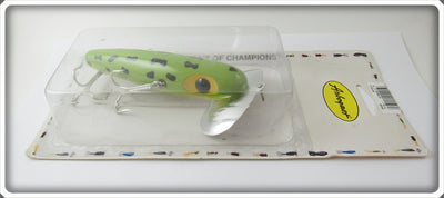 Arbogast Frog Musky Jitterbug On Card