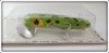Arbogast Frog Musky Jitterbug On Card