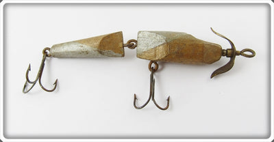 Folk Art Silver & Gold Jointed Pikie Type