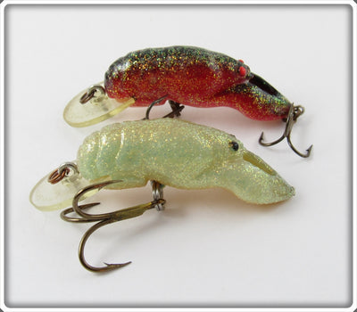 Rebel Glitter Shallow Floater Crawdad Pair