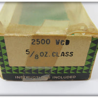 Heddon VCD Shrimp Shiner Lucky 13 In Correct Box 2500