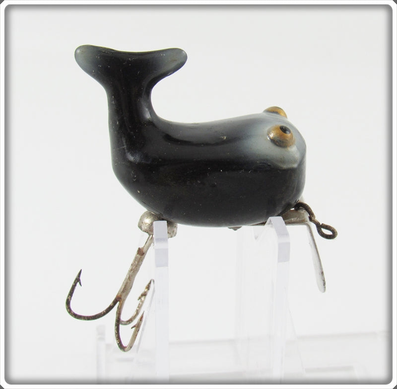 Vintage Heddon Black Hi Tail Lure For Sale | Lure Lagoon