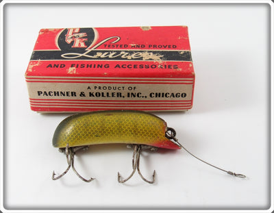 Vintage P&K Perch Bright Eyes Lure In Box