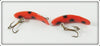 Helin Orange & Black Fly Rod Flatfish Pair In Boxes