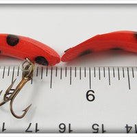 Helin Orange & Black Fly Rod Flatfish Pair In Boxes