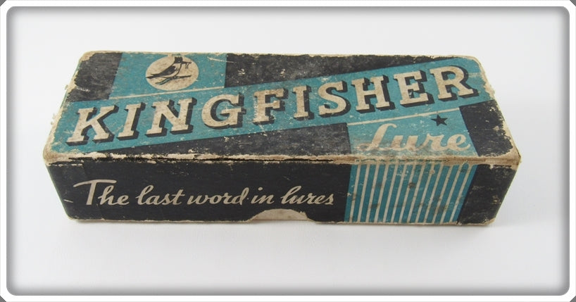Vintage Kingfisher Lure Empty Lure Box 
