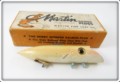 Vintage Martin Pearl Pink Salmon Plug In Box 