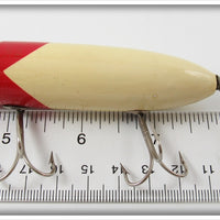 South Bend Red Arrowhead White Body Bass Oreno In Box