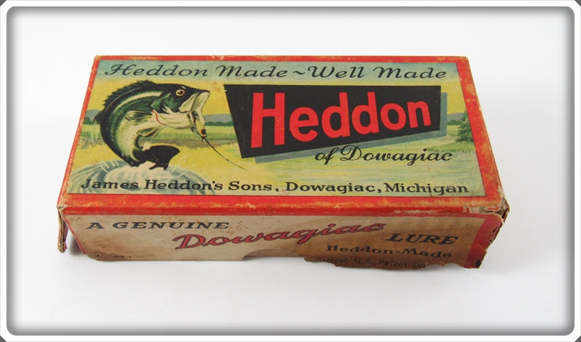 Vintage Heddon Shad Punkinseed Empty Box