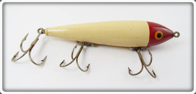 Eger Red & White Topwater Bait