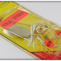 Arbogast Yellow Hula Spinner On Card