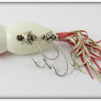 Arbogast Red & White Hula Popper In Correct Box 750 R