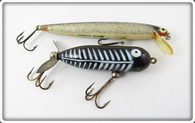 Heddon Pair: Cobra & Black Shore Baby Torpedo