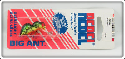 Rebel Fire Tiger Big Ant Lure On Card