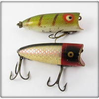 Heddon Baby Lucky 13 Pair: Red Head Shiner & Perch