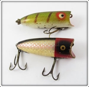 Heddon Baby Lucky 13 Pair: Red Head Shiner & Perch