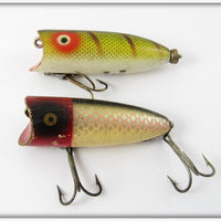 Heddon Baby Lucky 13 Pair: Red Head Shiner & Perch