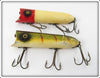 Heddon Lucky 13 Pair: Red Head White & Perch