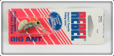 Rebel Spring Grub Big Ant Lure On Card 