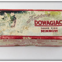 Heddon Empty Box For White Green Spots Deep O Diver