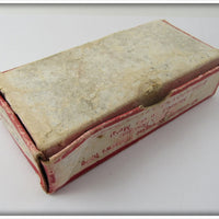 Heddon Empty Box For White Green Spots Deep O Diver