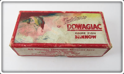 Heddon Empty Box For White Green Spots Deep O Diver