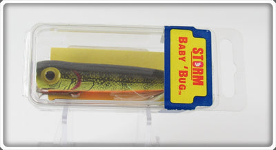 Vintage Storm Naturistic Perch Baby Bug Lure In Box 