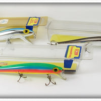 Storm Metallic Silver & Rainbow Thunderstick Lot Of Three In Boxes