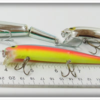 Storm Metallic Silver & Rainbow Thunderstick Lot Of Three In Boxes