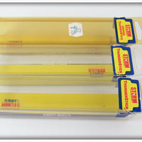 Storm Metallic Silver & Rainbow Thunderstick Lot Of Three In Boxes