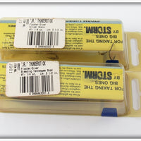Storm Tennessee Shad & Silver Scale Jr Thunderstick Pair In Boxes