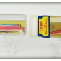 Storm Metallic Rainbow Trout & Purple Red Specks Jr Thunderstick Pair