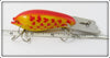 Arbogast Yellow & Red Coachdog Mud Bug