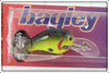 Bagley Black On Chartreuse Bitty B On Card