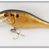 Vintage Bagley Black On Gold Bass N Shad Lure