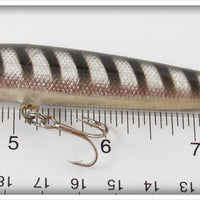 Bagley Black Stripes On Silver Foil Bang O Lure
