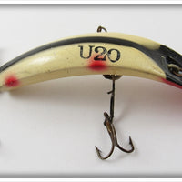 Helin White Red & Black U20 Flatfish In Box