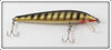 Vintage Bagley Black Stripes On Gold Foil Bang O Lure 