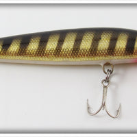 Vintage Bagley Black Stripes On Gold Foil Bang O Lure 