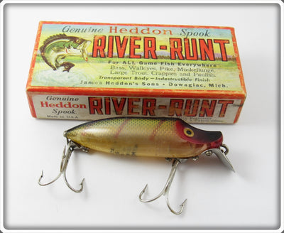 Heddon Perch River Runt Spook Floater In Box
