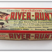 Heddon Empty Box For Perch Go Deeper River Runt