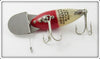 Heddon Red & White Midget Go Deeper River Runt In Box