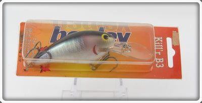 Bagley Shad On White Kill'r B3 Lure On Card 