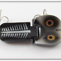 Vintage Heddon Black Shore Stingaree Lure 