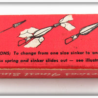 Paul Bunyan's Improved Presto Sinker Set In Box