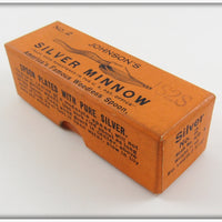 Louis Johnson Co Johnson's Silver Minnow In Box