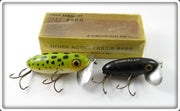 Arbogast Frog & Black Jitterbug Pair With A Box