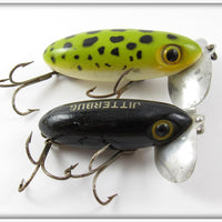Arbogast Frog & Black Jitterbug Pair With A Box