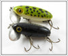 Arbogast Frog & Black Jitterbug Pair With A Box