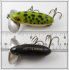 Arbogast Frog & Black Jitterbug Pair With A Box